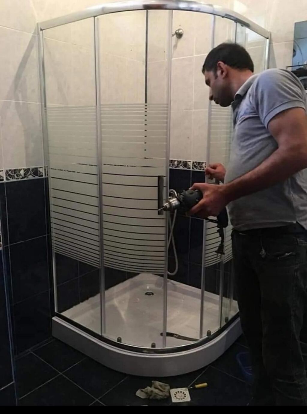 Duş gider açma