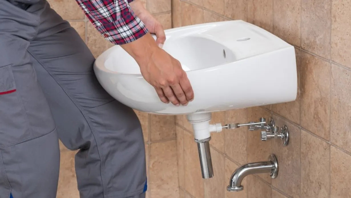 Lavabo gideri açma